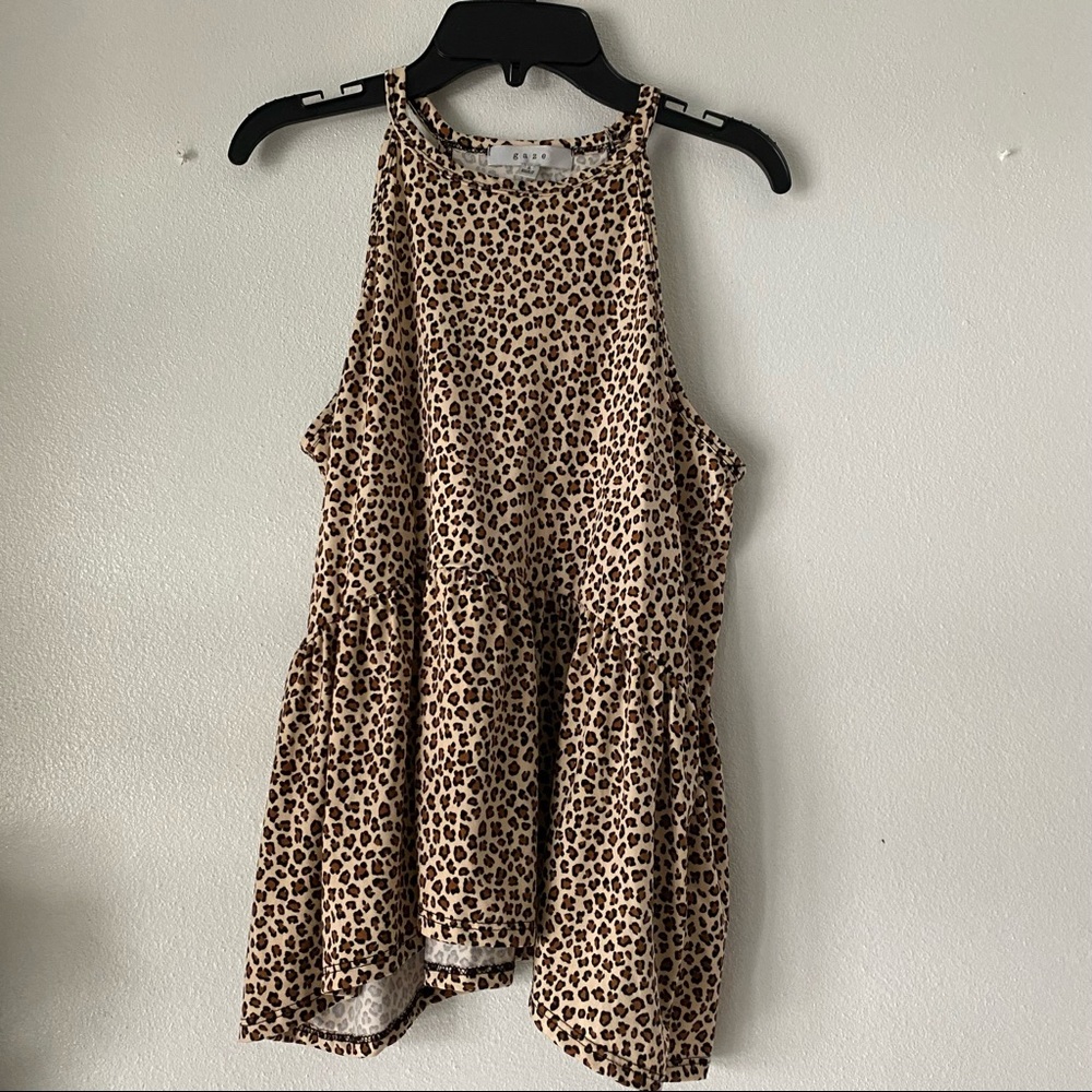 Gaze anima print top